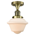 Innovations Lighting One Light Vintage Dimmable Led Flush Mount 517-1CH-AB-G531-LED